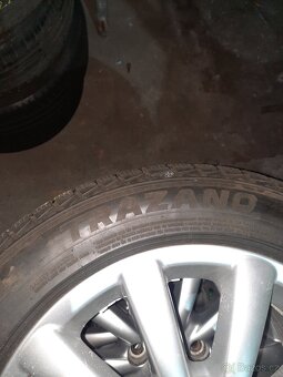 Alu  kola sharan + zánovní zimní pneumatiky - 2