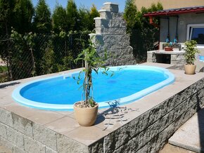 Bazén sklolaminát - 3,6m x 2,1m x 1,0 m - 2