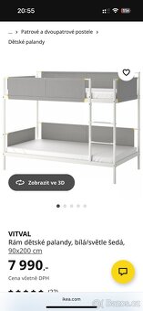 Palanda / Patrová postel IKEA - 2
