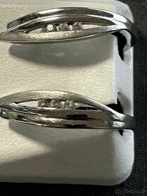 Stříbrné náušnice - 2