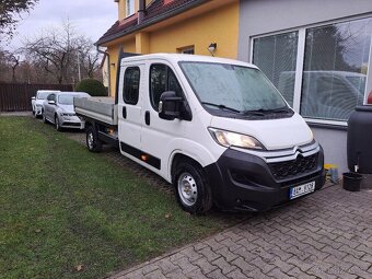 Citroen Jumper 2.2D,103kw,r.v.2021,dvoukabina,valník.,7-míst - 2