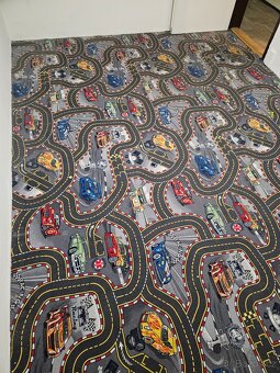 dětský pokoj a koberec motiv silnice - 2