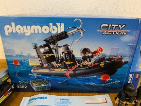 Playmobil 9362 Člun speciální jednotky - 2