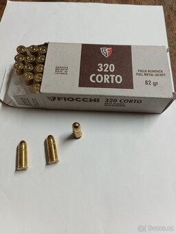 Náboje 320 Corto do revolverů do r.1890 - 2