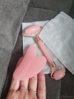 Gua Sha sada masážní proti vráskám na masáž obličeje 2 ks - 2