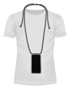 Cellularline Neck-Case zadní kryt čirý pro Apple iPhone XR, - 2