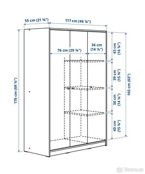 Šatní skříň IKEA - 2