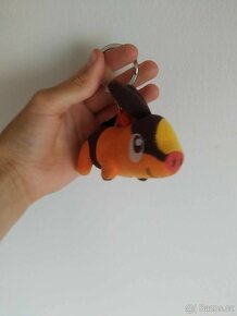 Pokemon přívěšek prasátka Tepig, pokemon plyšák - 2