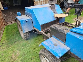 Malotraktor domácí výroby - 2