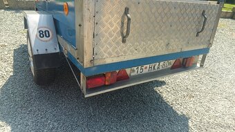 přívěs za auto, přívěsný vozík, vlek - 2
