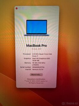 Apple MacBook Pro 15" (2017) 16GB/512GB Space Grey - 2