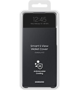 Samsung S-VIEW Flip pouzdro A72 černé - 2