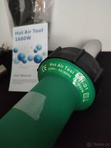 Horkovzdušná svářečka plastů 1600 W, 230 V - 2