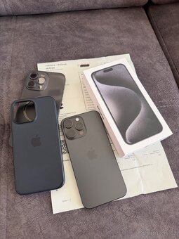 Apple iPhone 15 Pro Max 512GB black titanium - černý,87% Bat - 2