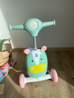 Skip Hop Zoo Jednorozec odrážedlo 3v1 - 2