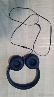 Sluchátka drátová jack JBL modrá - 2