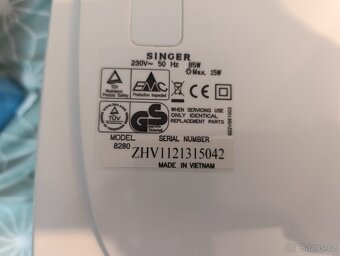 Šicí stroj SINGER 8280 - 2