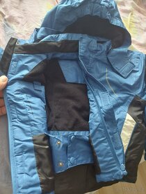 Zimní bunda modrá - 2