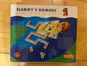 Slabiky v dominu - 2