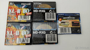 SONY,MAXELL,TDK / Mini disky / Minidiscs / NEW - 2
