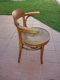 Židle, křeslo THONET jako gramofon - nočník - 2