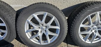 Alu disky Volvo 18 zimní pneu Nokian 235/60 R18 7mm - 2