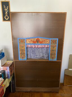 Starožitné loutkové divadlo Münzberg (bez loutek) - 2