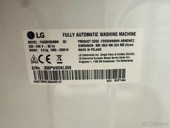 Like-New LG Washing Machine - 2
