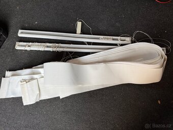 Vertikální žaluzie dvě lišty šířka 80+100cm, délka 210+160cm - 2