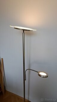 Stojací LED lampa s lampou na čtení, nastavitelná - 2