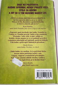 DŮMYSLNÉ UMĚNÍ JAK MÍT VŠECHNO U PRLE - MARK MANSON - 2