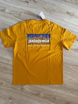 nové tričko Patagonia žluté, vel. XL - 2