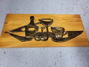 Retro obraz odlitek - 2