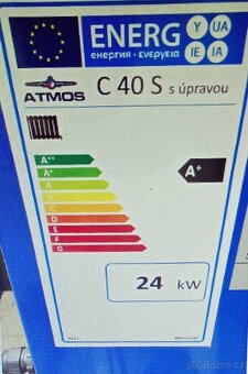 kombi zplyňovací kotel 40kW na dřevo a uhlí, na pelety 24kW - 2