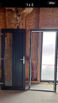 Vchodové dveře antracit - 2