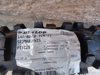 KTM LC4 640 - 620 NOVÉ PNEU DUNLOP 21" a 18" - 2