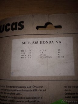 Brzdové destičky HONDA - 2