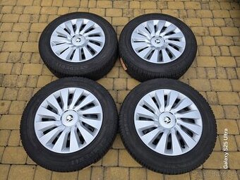 Kola zimní sada s poklicemi 5x112 16" Octavia 4 - 2