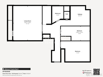 Prodej družstevního bytu 3+1[77m2] s lodžií, ulice Hulvácká, - 2