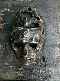 Plastika - obraz Dvě tváře - Zoda Mikalazoda. - 2