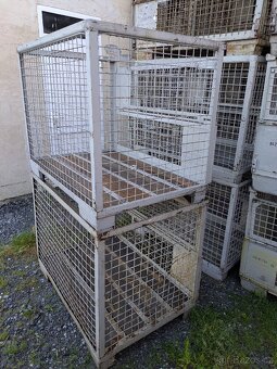 Kovové klece gitterbox - 2