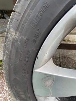 5x100 R17 s letními pneu - 2