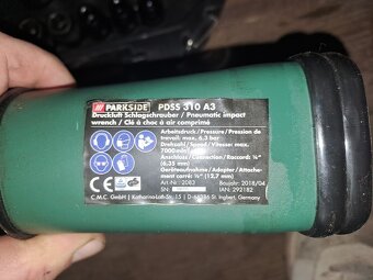 Pneumatický rázový utahovák Parkside PDSS 310 A3 - 2