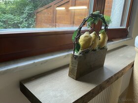 KOŠÍK NA CITRONY JAKO DEKORACE - 2