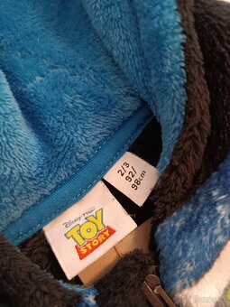 Plyšová kombinéza 92/98 - 2