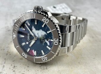 Oris Aquis Date Upcycle – Nenošené – Záruka od 12/2025 - 2