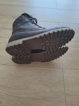 Zimní kožené boty TOM Tailor - 2