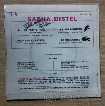 Sacha Distel – La Petite Puce  (EP) - 2