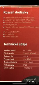 Termostat radiátorový - 2