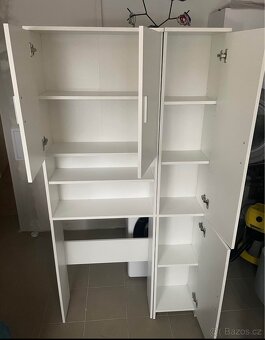 Skříň nad pračku a vedle pracky - 2